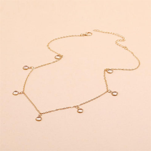 Simple Little Diamond Necklace For Women - ROUTINE FASHION